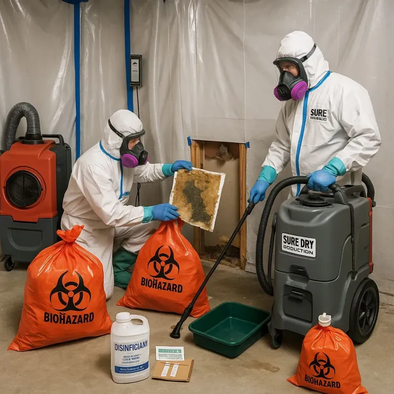 Contaminated Water Handling Protocols process in Hometown, IL